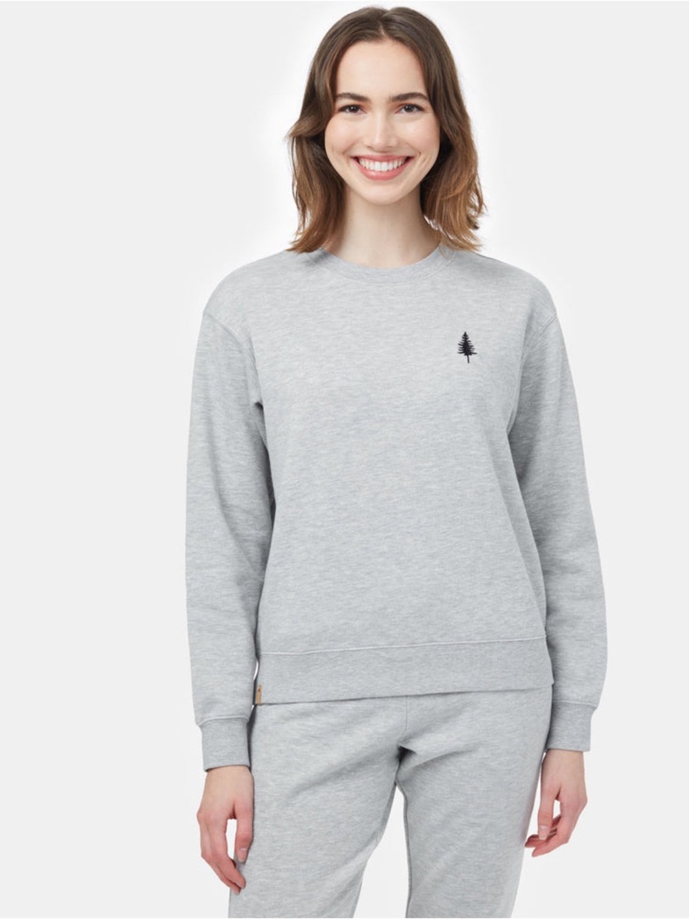 TenTree TreeFleece Golden Spruce Crew *PAINT STAIN